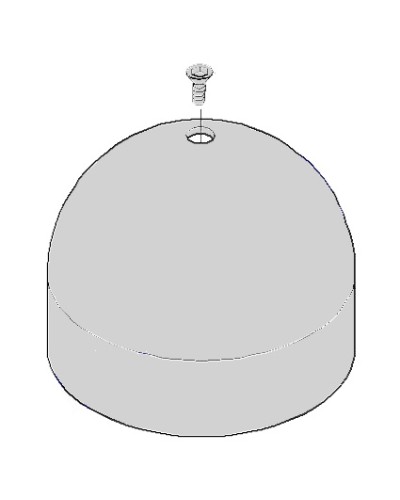 Крышка верхняя CAT Came 119RIX009 в Березниках Запчасти для шлагбаумов и автоматики Pintop.ru