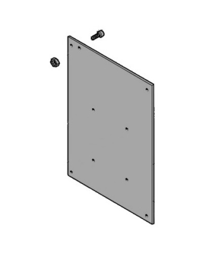 Пластина крепления блока управления BY-3500T Came 119RIY064 в Березниках Запчасти для шлагбаумов и автоматики Pintop.ru