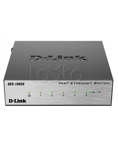 Коммутатор 5-портовый D-Link DES-1005D/O2B в Березниках Коммутаторы Pintop.ru