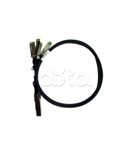 Твинаксиальный пассивный 40G QSFP+ кабель D-Link DEM-CB100QXS-4XS/C1A в Березниках Модули SFP/XFP/GBIC Pintop.ru