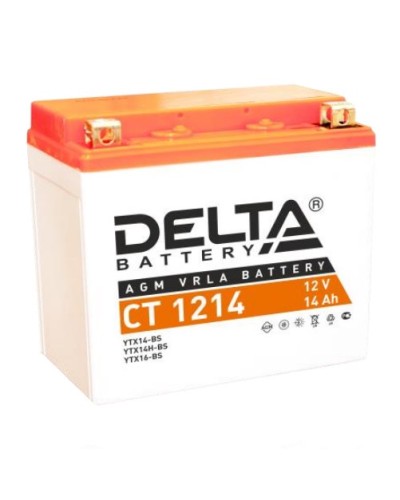 Аккумулятор АКБ 12 - 14 Delta CT 1214 в Березниках Электротехническое оборудование Pintop.ru