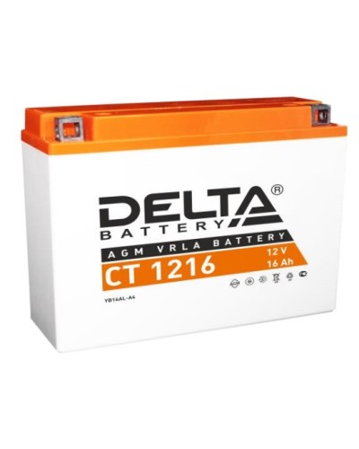 Аккумулятор АКБ 12 - 16 Delta CT 1216* в Березниках Электротехническое оборудование Pintop.ru