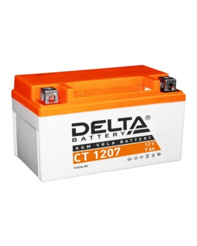 Аккумулятор АКБ 12 - 7 Delta CT 1207* в Березниках Электротехническое оборудование Pintop.ru