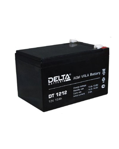 Аккумулятор свинцово-кислотный Delta DT 1212 в Березниках Электротехническое оборудование Pintop.ru