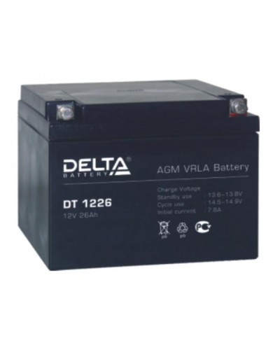 Аккумулятор свинцово-кислотный Delta DT 1226 в Березниках Электротехническое оборудование Pintop.ru