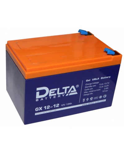 Аккумулятор свинцово-кислотный Delta GX 12-12 в Березниках Электротехническое оборудование Pintop.ru