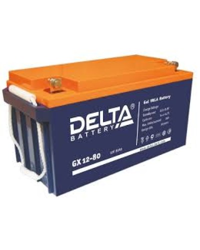 Аккумулятор свинцово-кислотный Delta GX 12-80 в Березниках Электротехническое оборудование Pintop.ru