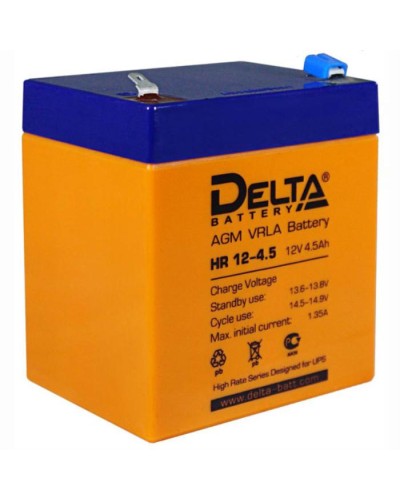 Аккумулятор свинцово-кислотный Delta HR 12-4,5 в Березниках Электротехническое оборудование Pintop.ru
