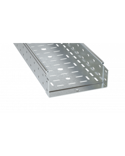 Лоток перфорированный 80х500х3000, 2,0 мм, горячеоцинкованный DKC SPH30850HDZ в Березниках Кабельные лотки Pintop.ru