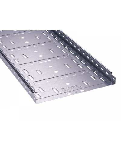 Лоток перфорированный 400х50 L3000, горячеоцинкованный DKC 35266HDZ в Березниках Кабельные лотки Pintop.ru
