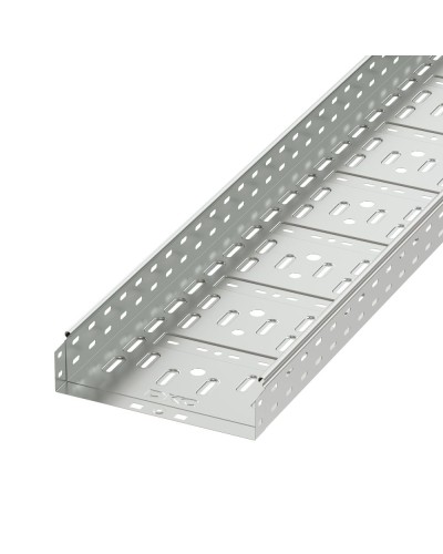 Лоток перфорированный 300х80 L2000, горячеоцинкованный DKC 35315HDZ в Березниках Кабельные лотки Pintop.ru