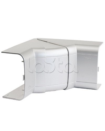 Угол внутренний 110х50 мм, изменяемый 70-120°, цвет серый металлик DKC 01051G в Березниках Аксессуары для кабель-канала Pintop.ru