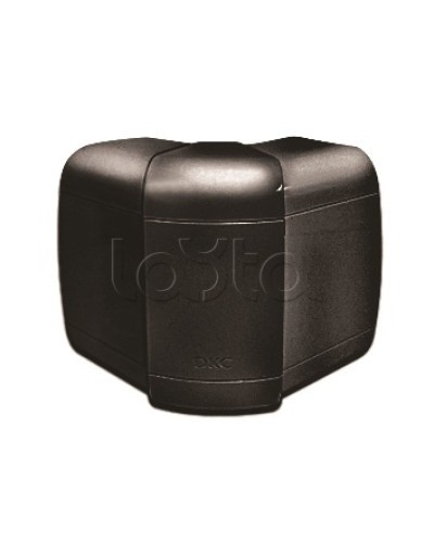 Угол внешний 110х50 мм, измен. черный DKC 01052A в Березниках Аксессуары для лотков Pintop.ru