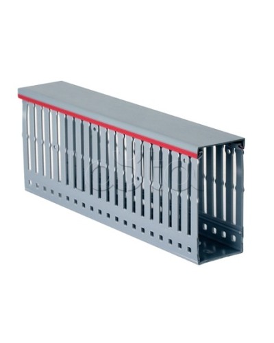 Короб перфорированный, серый RL6 100x60 мм DKC 01140RL в Березниках Кабельные лотки Pintop.ru