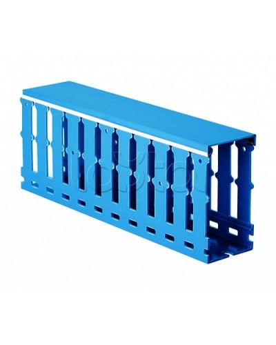 Короб перфорированный, синий RL6 40x80 DKC 01260RL в Березниках Аксессуары для кабель-канала Pintop.ru