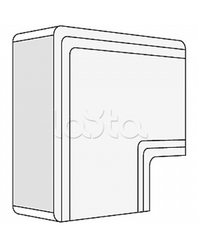 Угол плоский 150x60 NPAN DKC 01747 в Березниках Аксессуары для кабель-канала Pintop.ru