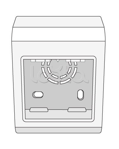 Коробка монтажная под 2 модуля BRAVA DKC 10034 в Березниках Распределительные коробки Pintop.ru