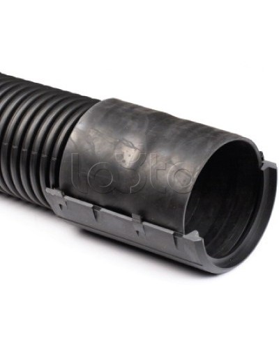 Муфта соединительная (разъемная с фиксатором) для трубы двустенной диам. 110 мм DKC(017110) в Березниках Повороты, муфты, тройники Pintop.ru