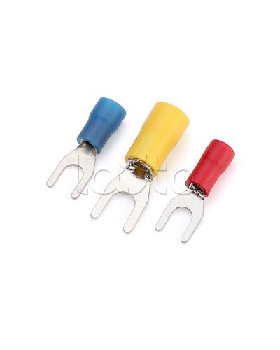 Наконечник вилочный с изолир.фланцем 1,5-2,5 кв.мм 4,1 мм (НВИ) DKC 2B14P в Березниках Крепежные изделия Pintop.ru