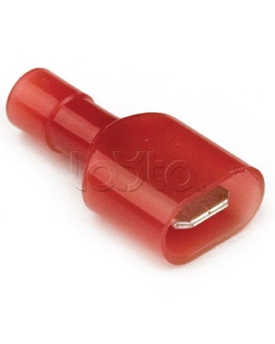 Наконечник плоский полностью изолир. (вилка) 2,5-6 кв.мм 6,3х0,8 мм (РППИ-П) DKC 2C22TP в Березниках Крепеж Pintop.ru