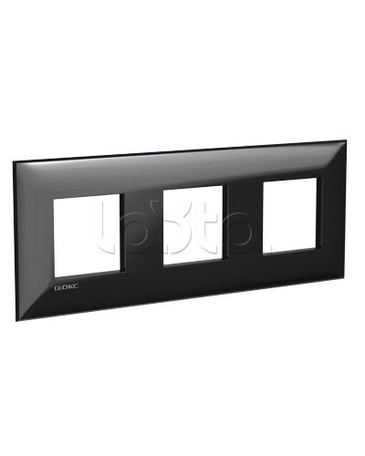 Рамка ARTLEBEDEV Черный квадрат Avanti, 6 мод. DKC 4402906 в Березниках Аксессуары для лотков Pintop.ru