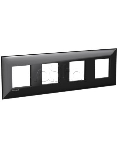 Рамка ARTLEBEDEV Черный квадрат Avanti, 8 мод. DKC 4402908 в Березниках Аксессуары для лотков Pintop.ru