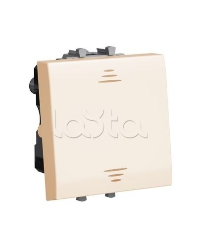 Переключатель Ванильная дымка, Avanti, 16A, 2 мод. DKC 4405112 в Березниках Аксессуары для стоек и шкафов Pintop.ru