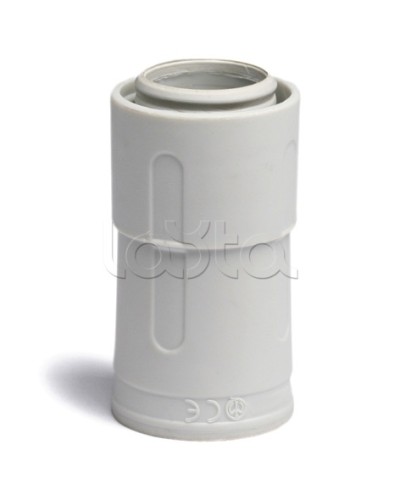 Переходник армированная труба - жесткая труба DKC 20 мм 55220 в Березниках Повороты, муфты, тройники Pintop.ru