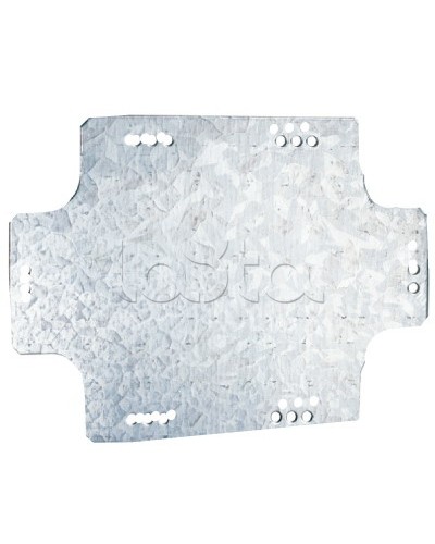 Монтажная пластина из оцинк. стали 206х164х1,5мм, для коробок 240х190мм DKC 59607 в Березниках Крепежные изделия Pintop.ru