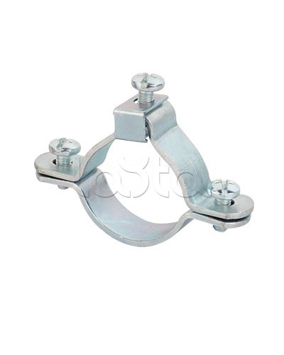 Хомут заземления для труб 16-3/8 мм, оцинкованная сталь DKC 6042-16 в Березниках Стяжки-хомуты Pintop.ru