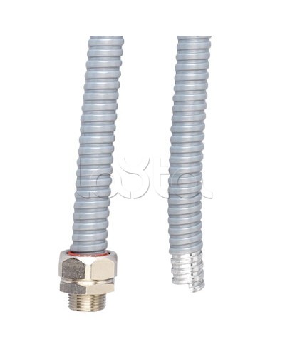 Металлорукав DN 40мм в гладкой EVA изоляции, Dвн 40,0 мм, Dнар 48,0, IP66, (607E040 DKC) в Березниках Металлорукав Pintop.ru