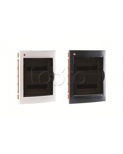 Щиток встраив.с двер.24мод.,IP41,бел., с клем.блок.2х87508 и замком DKC 81924 в Березниках Аксессуары для стоек и шкафов Pintop.ru