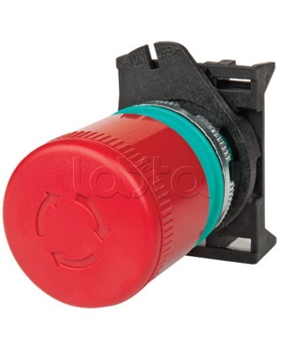 Кнопка аварийная грибовидная поворотная с индикацией д. 60 DKC ABHT1C6S в Березниках Аксессуары для стоек и шкафов Pintop.ru