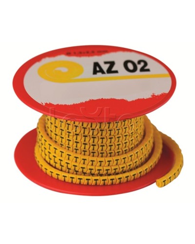 Колечко маркировочное E, 2.5-4мм. черное на желтом DKC AZO3EEBY в Березниках Крепежные изделия Pintop.ru