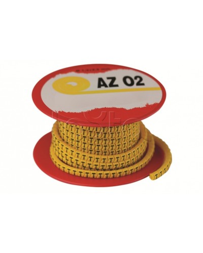 Колечко маркировочное 7, 4-8мм. черное на желтом DKC AZS407BY в Березниках Крепежные изделия Pintop.ru