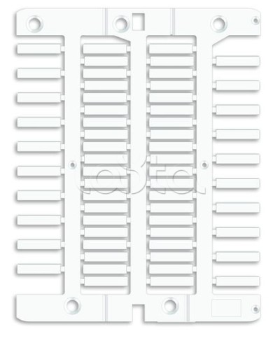 Маркировка для провода, жесткая, для трубочек. 4х23мм. Белая DKC NUT23 в Березниках Крепежные изделия Pintop.ru