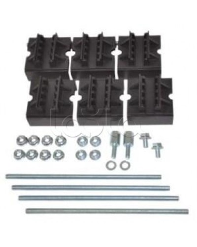 Набор держателей, для шин толщиной 5мм, 1-4 шины на полюс, 3 полюса DKC R5BSEV4/5T в Березниках Повороты, муфты, тройники Pintop.ru