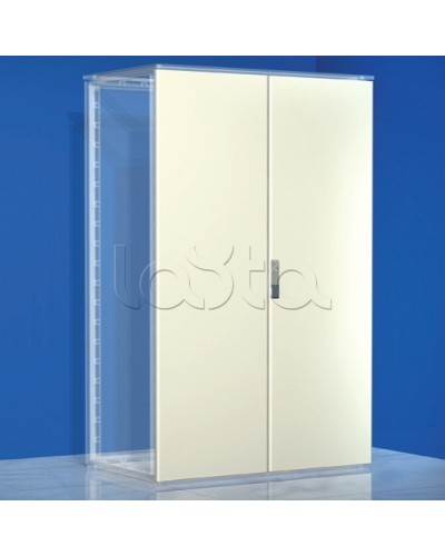 Дверь сплошная, двустворчатая, для шкафов DAE/CQE, 2200 x 1000 мм DKC R5CPE22101 в Березниках Аксессуары для стоек и шкафов Pintop.ru