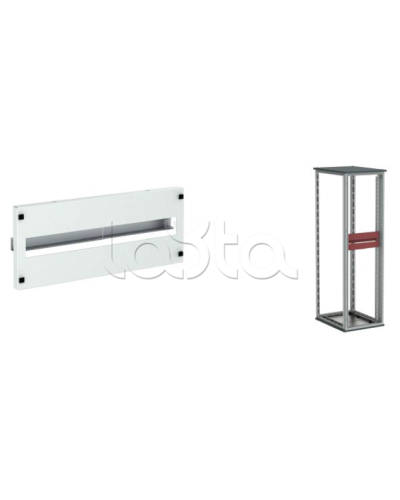 Панель секционная, для модулей, 48 (2x24) модулей, В=400мм, Ш=600мм DKC R5PI541 в Березниках Аксессуары для стоек и шкафов Pintop.ru