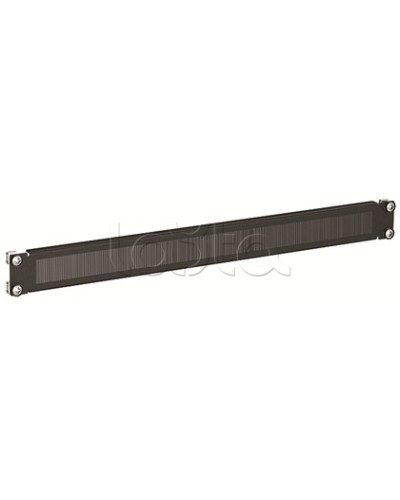 Ввод кабельный с щеточным буртиком 19, 1U DKC (R5SPZ191HE) в Березниках Аксессуары для стоек и шкафов Pintop.ru