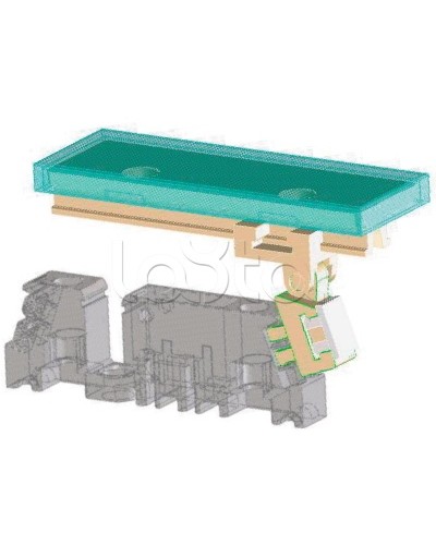плата для групп Зажимов DKC ZTIM02 в Березниках Крепежные изделия Pintop.ru