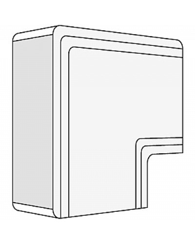Угол плоский 100x80 NPAN DKC 01749 в Березниках Аксессуары для кабель-канала Pintop.ru