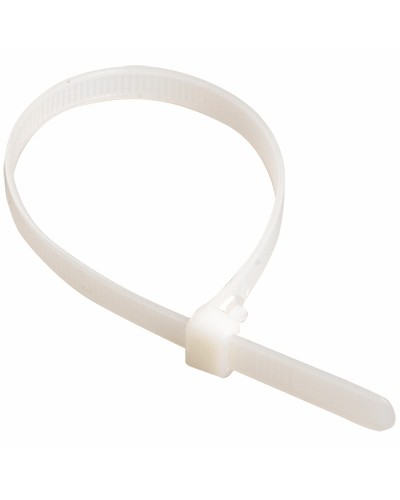 Хомут-стяжка нейлоновый, стандартный P6.6 7.8x180 белый DKC 25223 (100 шт/уп) в Березниках Стяжки-хомуты Pintop.ru