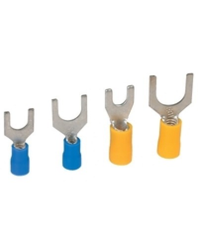 Наконечник вилочный с изолир.фланцем 2,5-6 кв.мм 8,5 мм (НВИ) DKC 2C18P в Березниках Крепежные изделия Pintop.ru