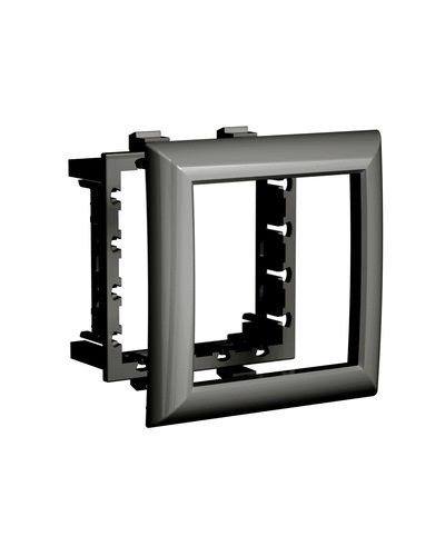 Рамка-суппорт Avanti черный для In-liner Front, 2 мод. DKC 4402912 в Березниках Аксессуары для лотков Pintop.ru