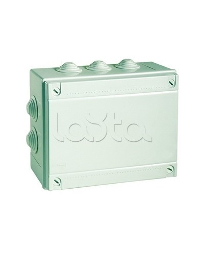 Коробка ответвительная с кабельными вводами 240х190х90 DKC (54201) в Березниках Распределительные коробки Pintop.ru