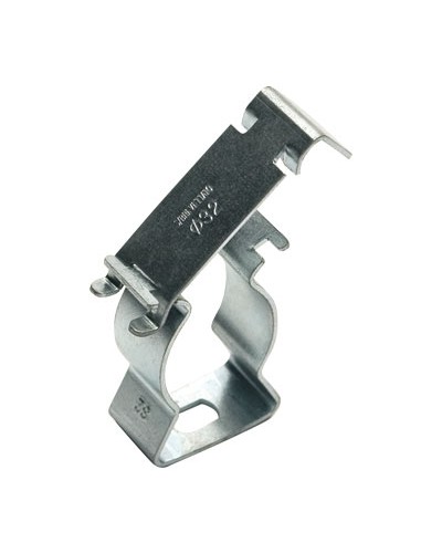 Держатель с крышкой D20 оцинкованная сталь DKC 6044-A20 в Березниках Держатели, клипсы, скобы Pintop.ru