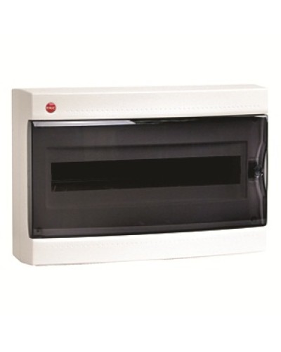 Щиток настенный-18з проз/дв IP40 бел +2 клем.бл ДКС 84918 в Березниках Боксы для автоматов Pintop.ru