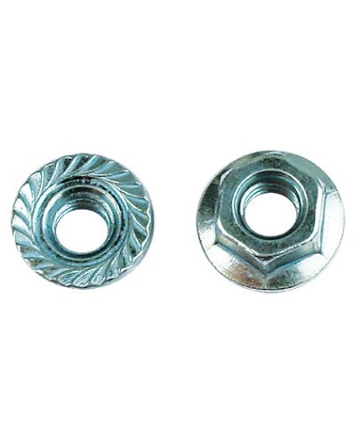 Гайка с насечкой, препятствующей откручиванию М8 DKC CM100800 в Березниках Крепеж Pintop.ru