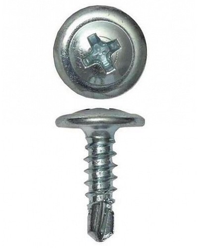 Саморез с пресс-шайбой 4.2x16 со сверлом DKC CM274016 в Березниках Аксессуары для лотков Pintop.ru